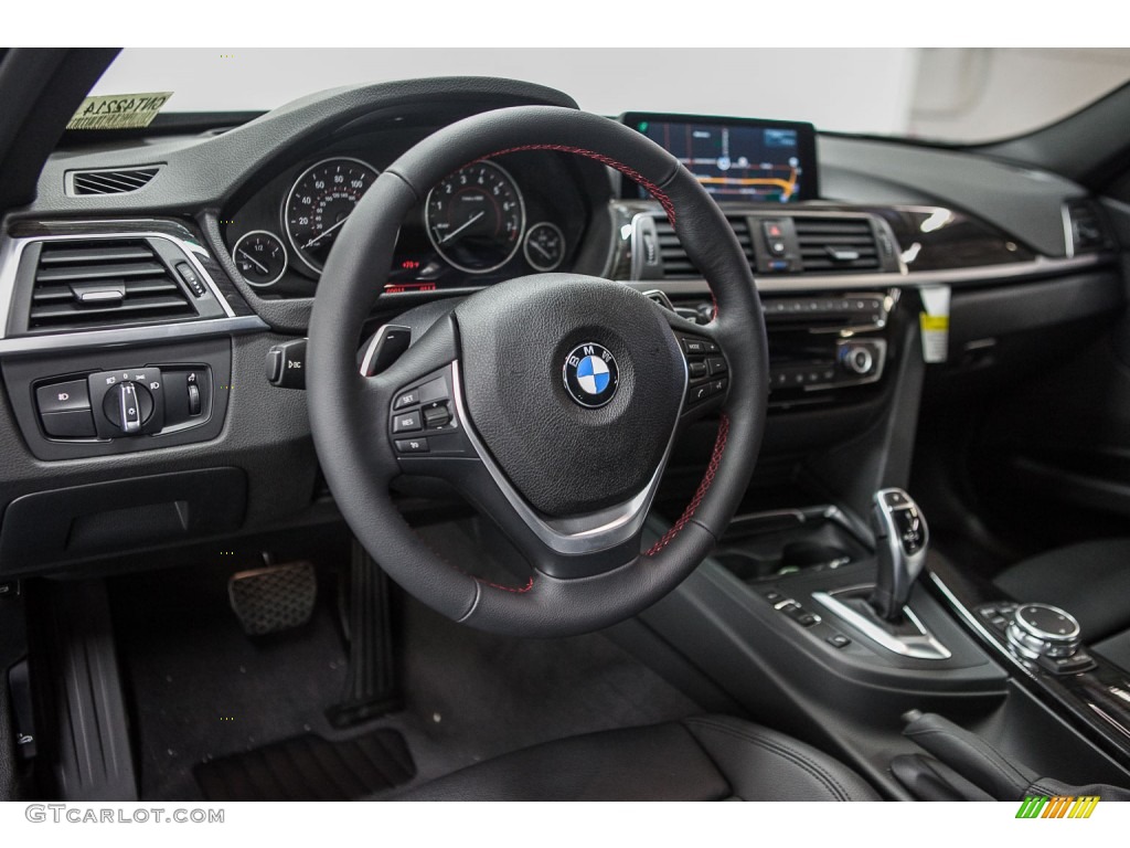 2016 3 Series 328i Sedan - Mineral Grey Metallic / Black photo #5