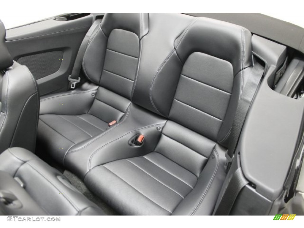 Ebony Interior 2016 Ford Mustang GT Premium Convertible Photo #108859988