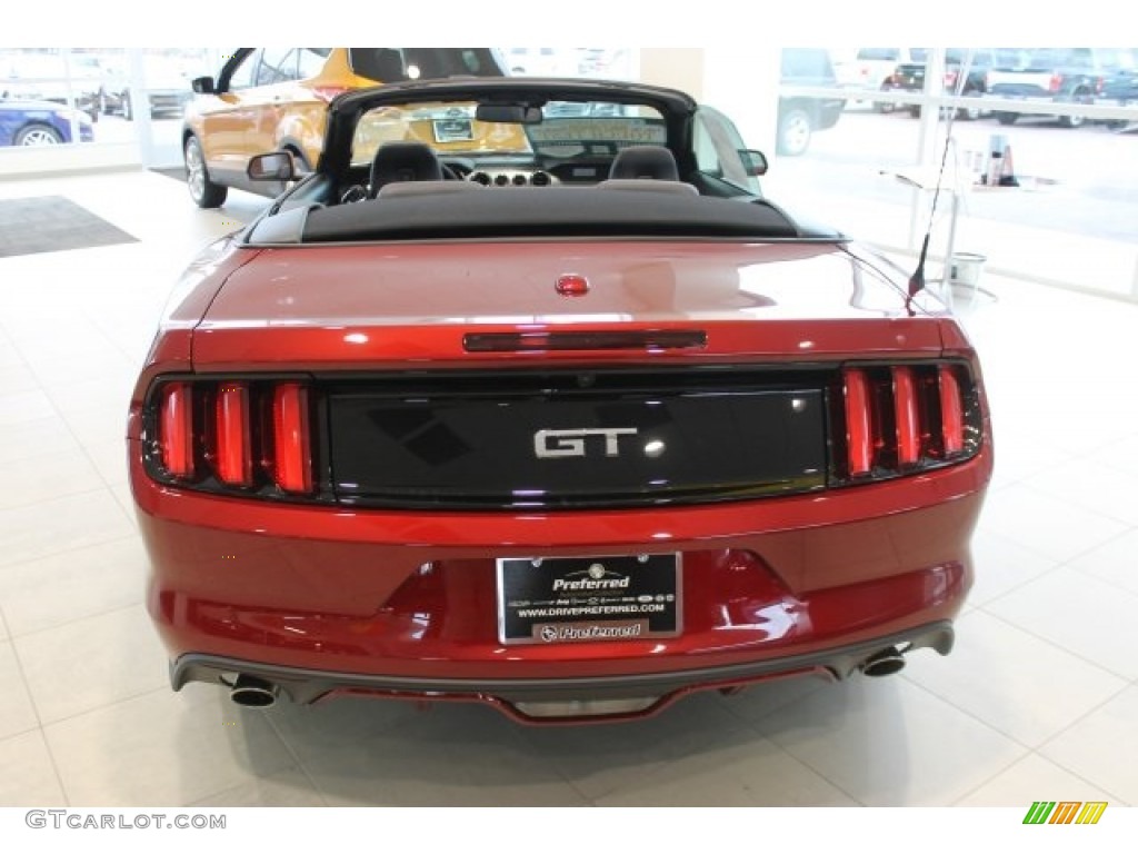 2016 Ruby Red Metallic Ford Mustang Gt Premium Convertible 108824393