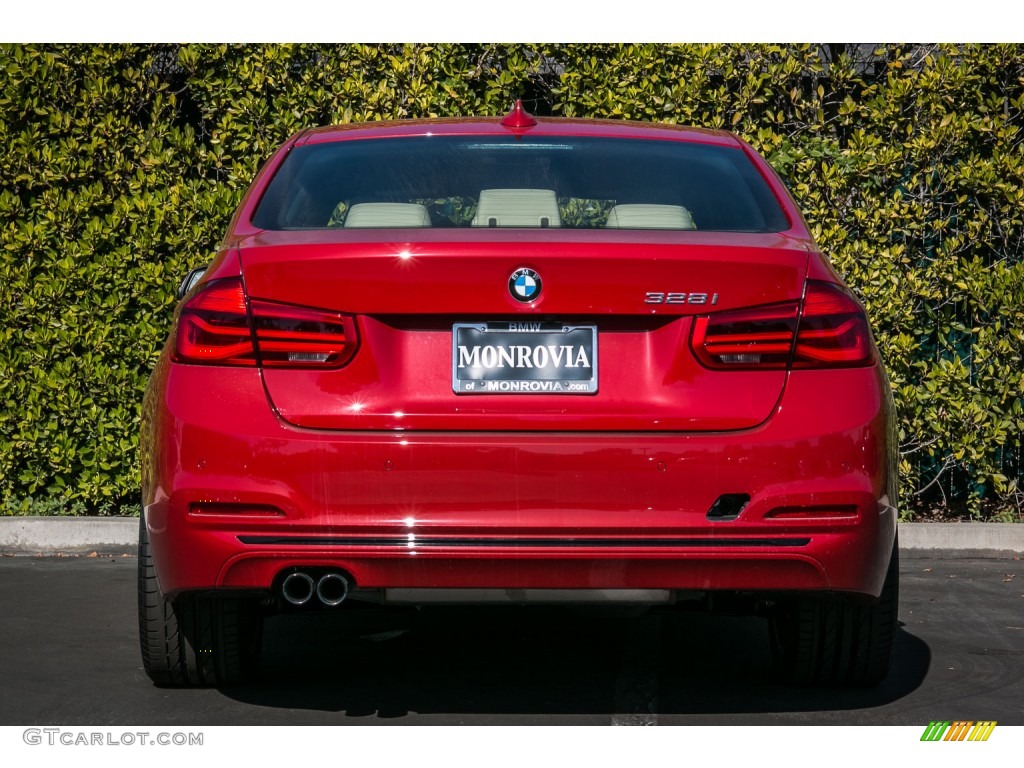 2016 3 Series 328i Sedan - Melbourne Red Metallic / Venetian Beige photo #4