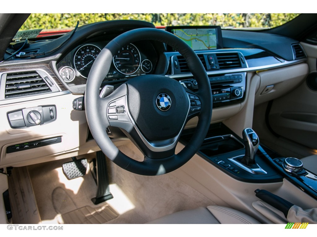 2016 3 Series 328i Sedan - Melbourne Red Metallic / Venetian Beige photo #6