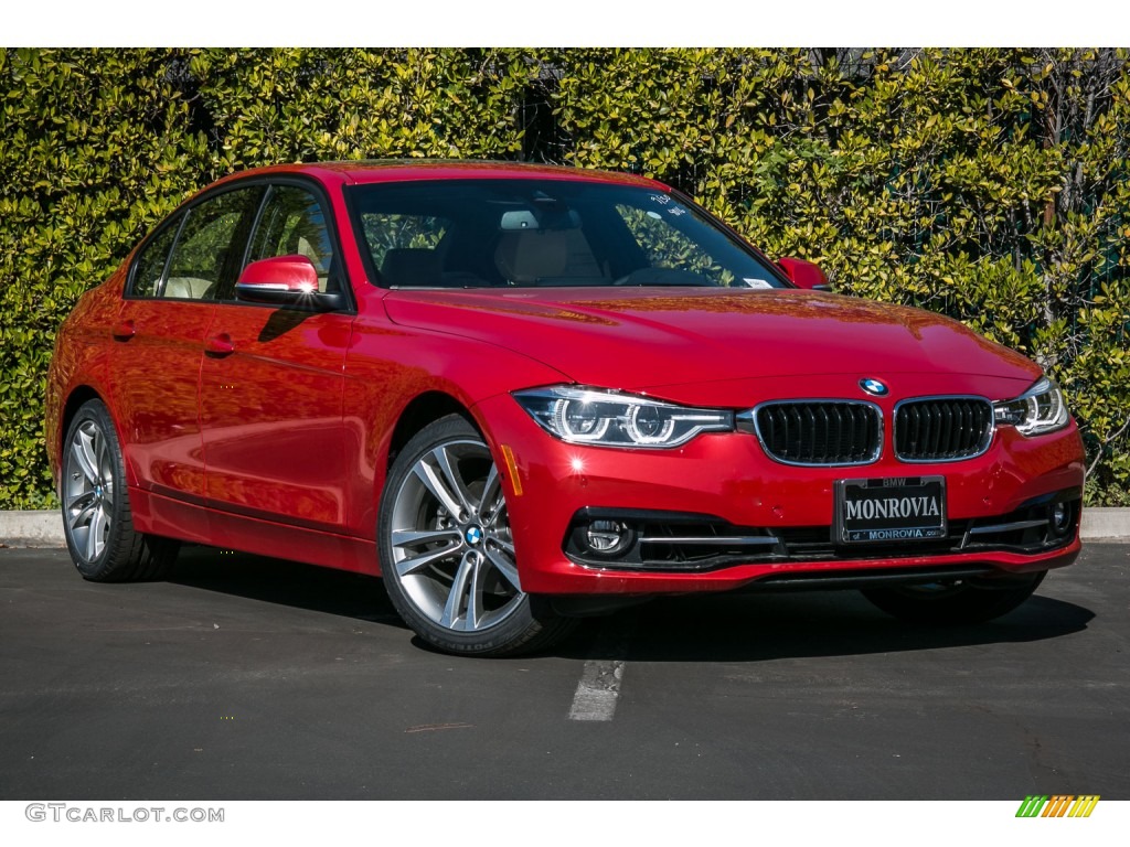 2016 3 Series 328i Sedan - Melbourne Red Metallic / Venetian Beige photo #12