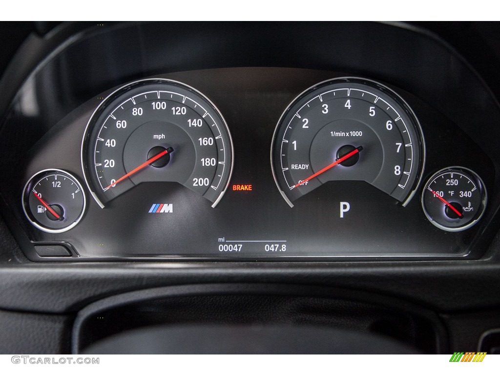 2016 BMW M4 Coupe Gauges Photo #108860528