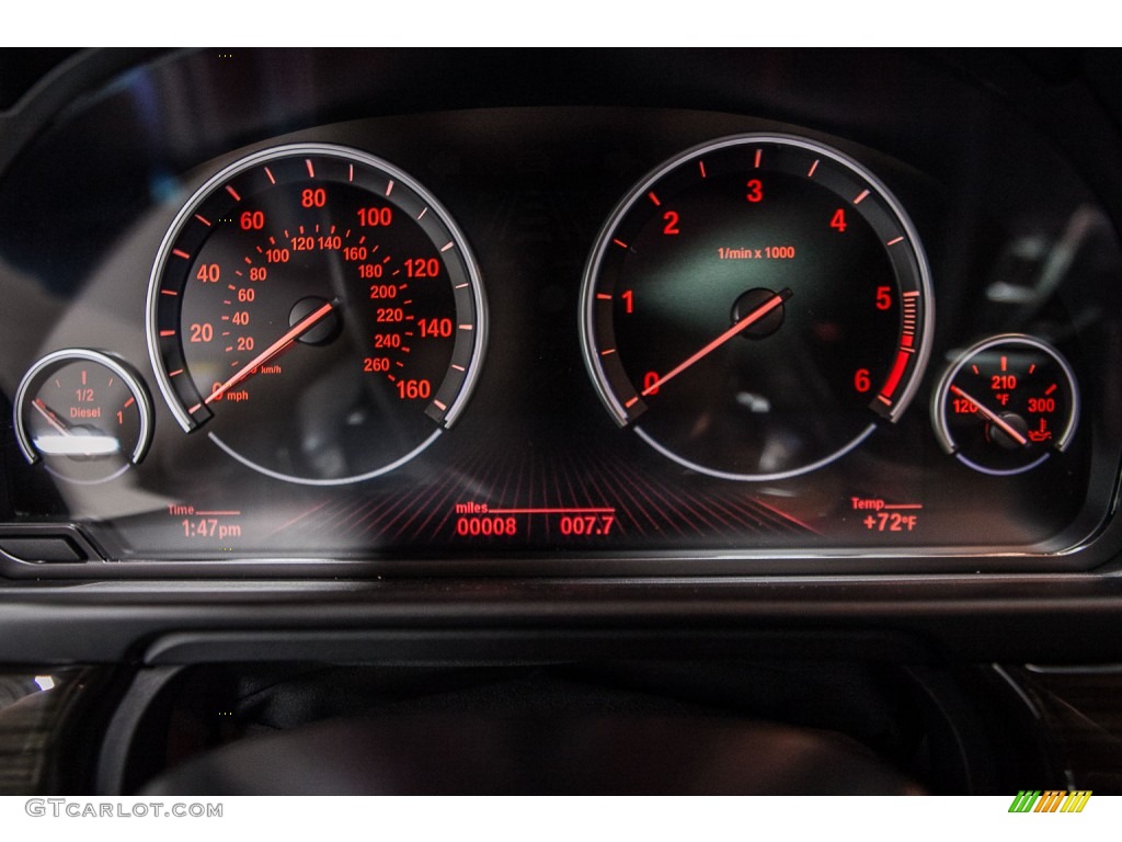 2016 BMW 5 Series 535d Sedan Gauges Photos