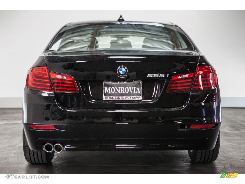 2016 5 Series 528i Sedan - Jet Black / Black photo #3