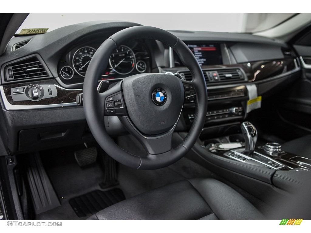 2016 5 Series 528i Sedan - Jet Black / Black photo #5