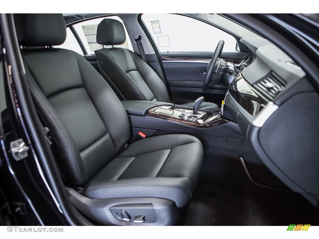 2016 5 Series 528i Sedan - Jet Black / Black photo #8