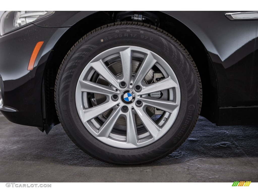 2016 5 Series 528i Sedan - Jet Black / Black photo #10