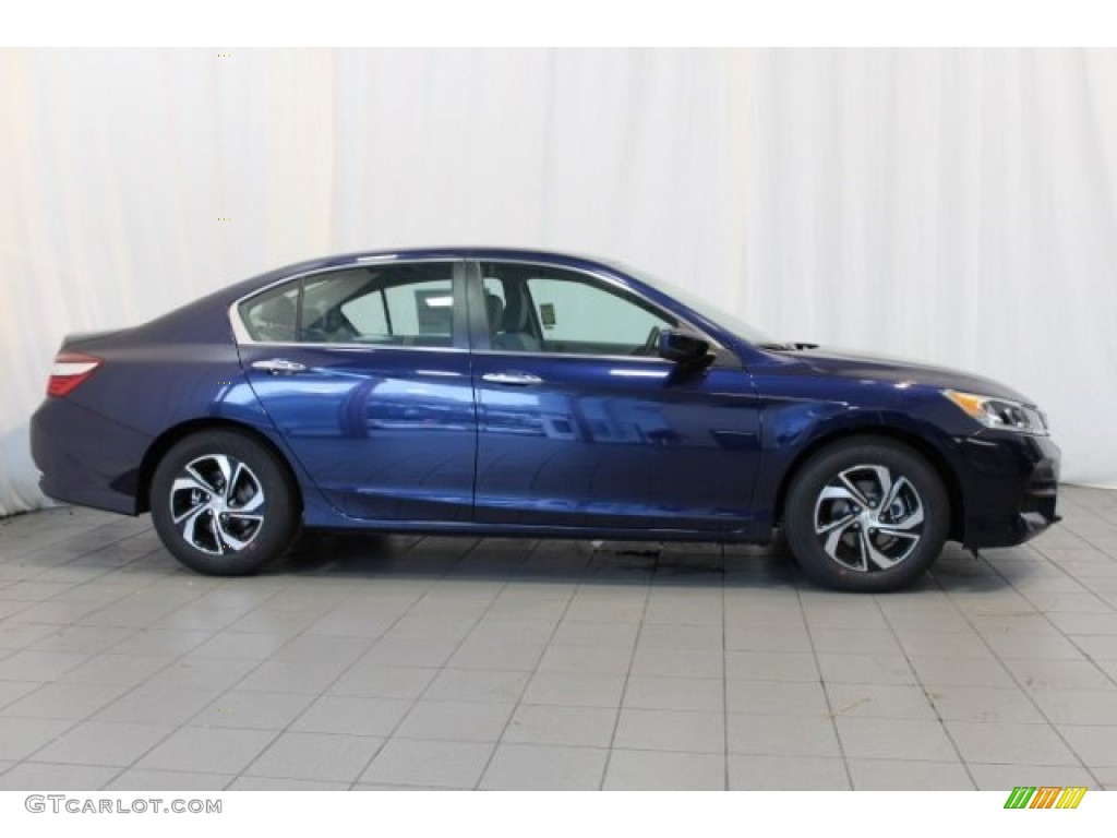 Obsidian Blue Pearl 2016 Honda Accord LX Sedan Exterior Photo #108863387