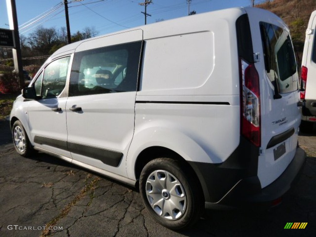 Frozen White 2016 Ford Transit Connect XL Cargo Van Extended Exterior Photo #108865865