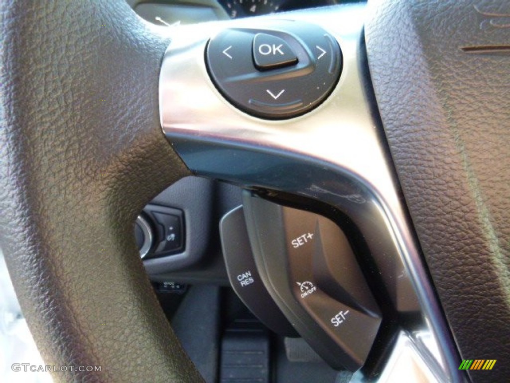 2016 Transit Connect XL Cargo Van Extended - Frozen White / Charcoal Black photo #14