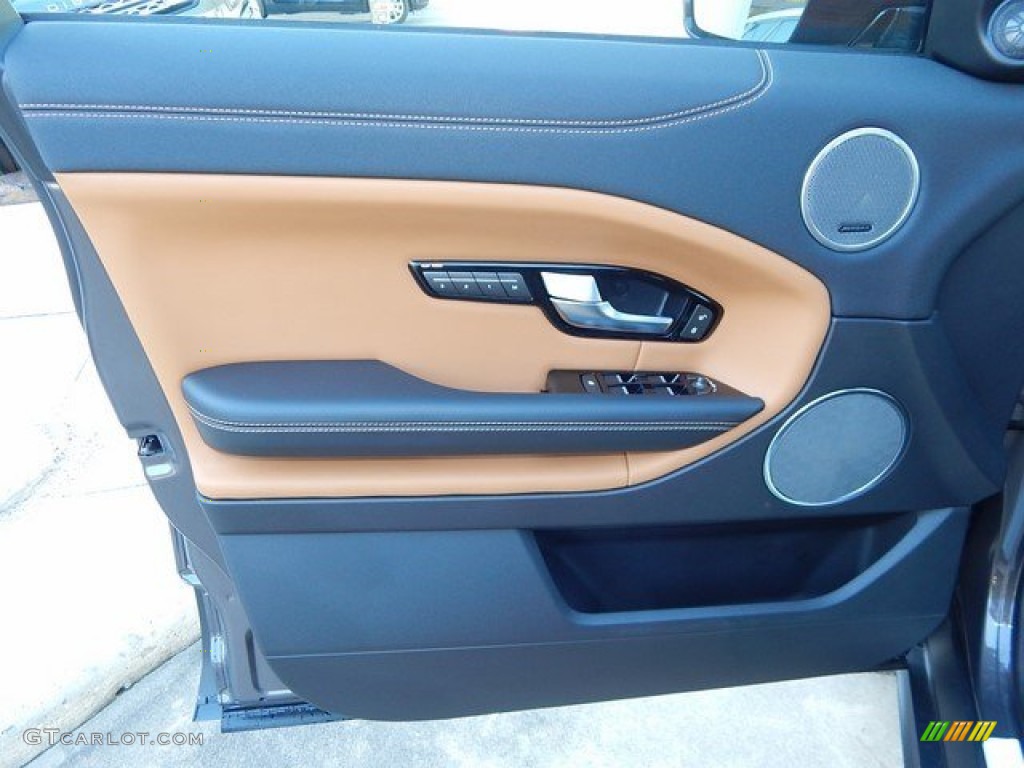 2016 Land Rover Range Rover Evoque HSE Dynamic Ebony/Vintage Tan Door Panel Photo #108868064