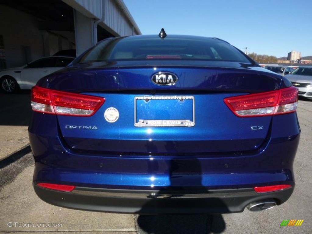 2016 Optima EX - Horizon Blue / Black photo #3