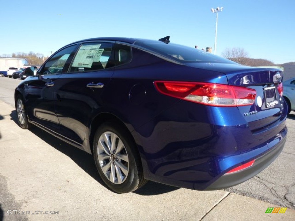 2016 Optima EX - Horizon Blue / Black photo #4
