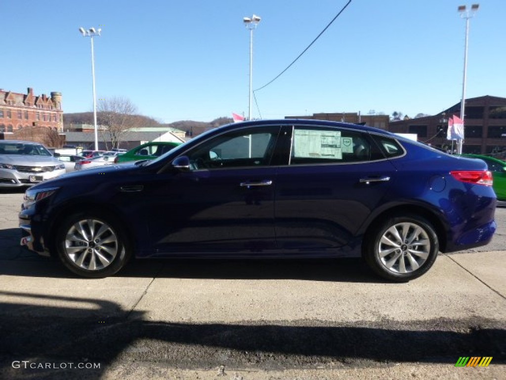 2016 Optima EX - Horizon Blue / Black photo #5