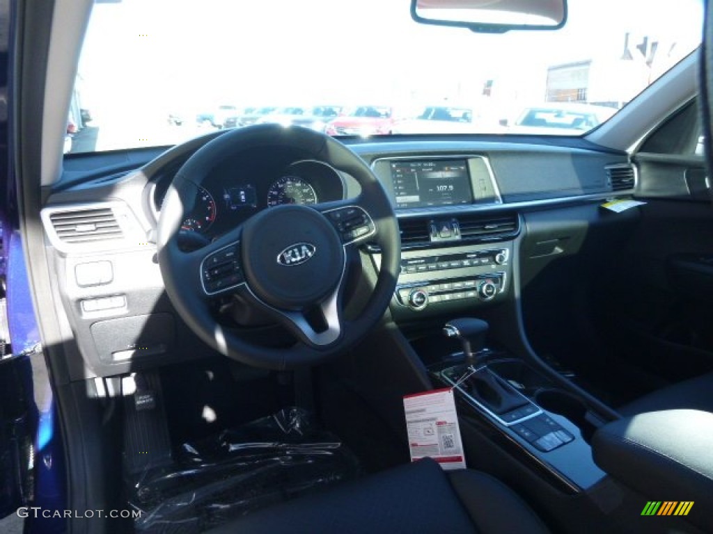 2016 Optima EX - Horizon Blue / Black photo #12