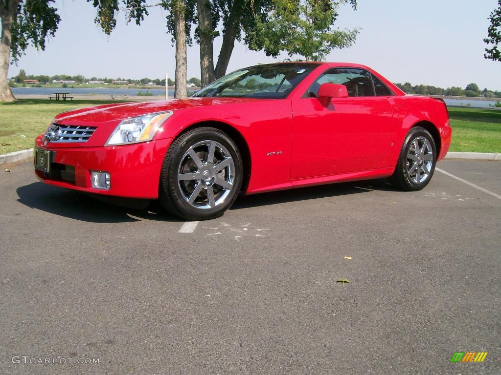 2007 Cadillac XLR Passion Red Limited Edition Roadster Exterior Photos