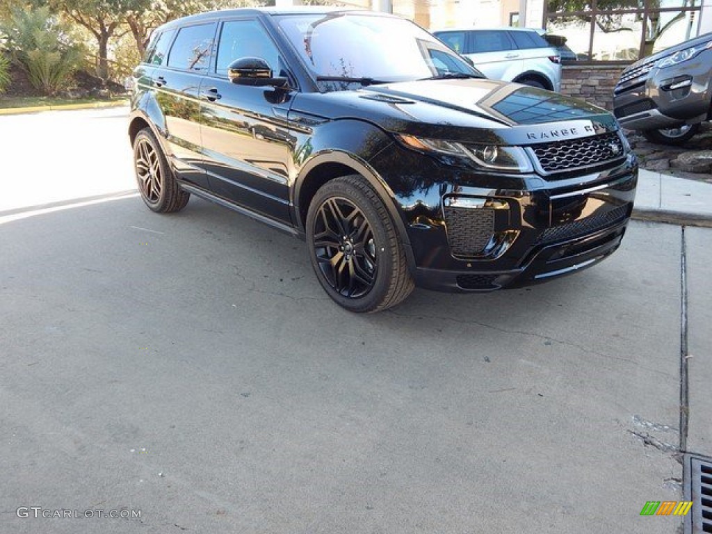 2016 Range Rover Evoque HSE Dynamic - Santorini Black Metalllic / Ebony/Pimento photo #1