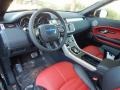 Ebony/Pimento 2016 Land Rover Range Rover Evoque HSE Dynamic Interior Color
