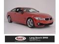 Melbourne Red Metallic 2015 BMW 4 Series 428i Coupe