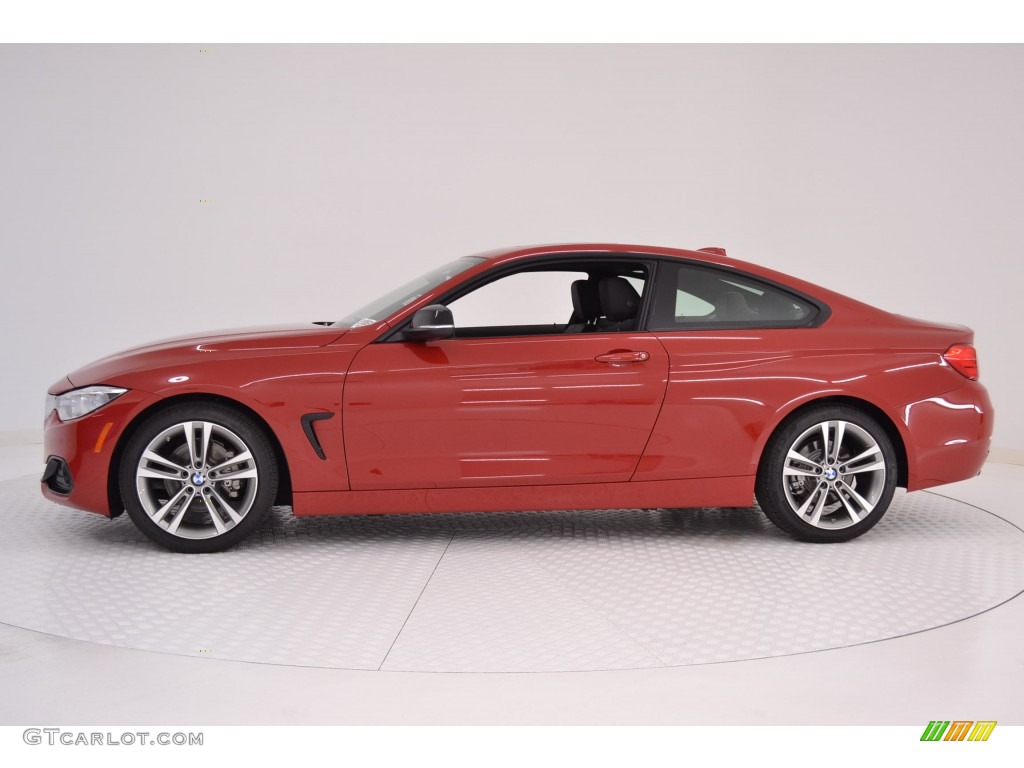 Melbourne Red Metallic 2015 BMW 4 Series 428i Coupe Exterior Photo #108872378
