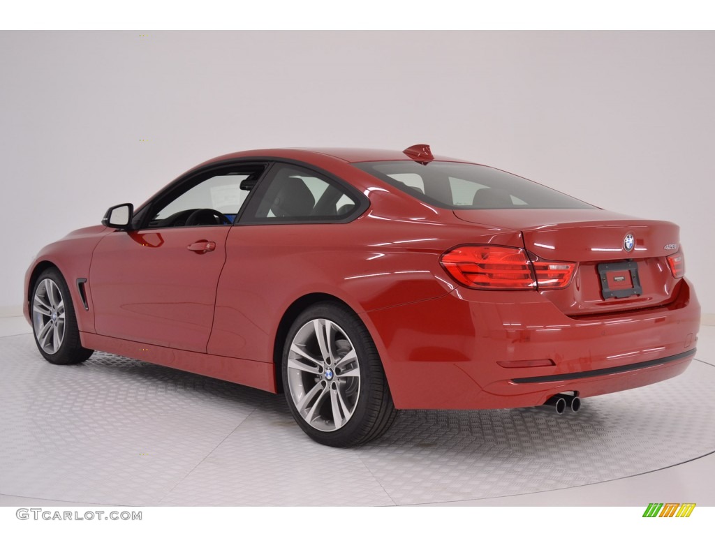 Melbourne Red Metallic 2015 BMW 4 Series 428i Coupe Exterior Photo #108872423