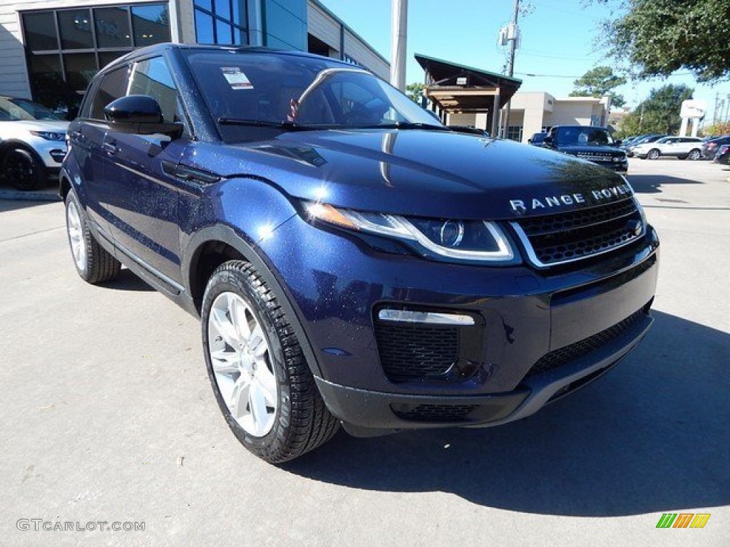 2016 Range Rover Evoque SE - Loire Blue Metalllic / Espresso/Almond photo #2