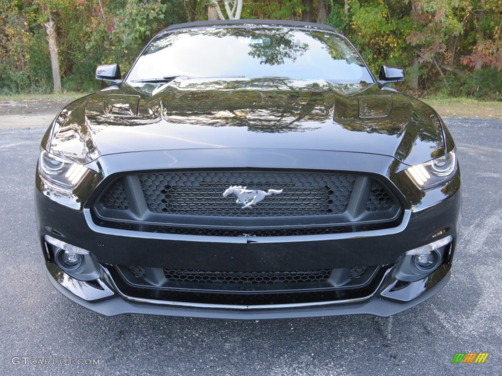 2016 Mustang GT Premium Convertible - Shadow Black / Dark Saddle photo #10
