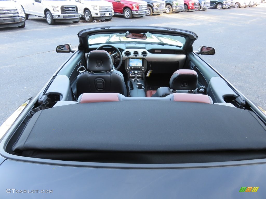 2016 Mustang GT Premium Convertible - Shadow Black / Dark Saddle photo #15