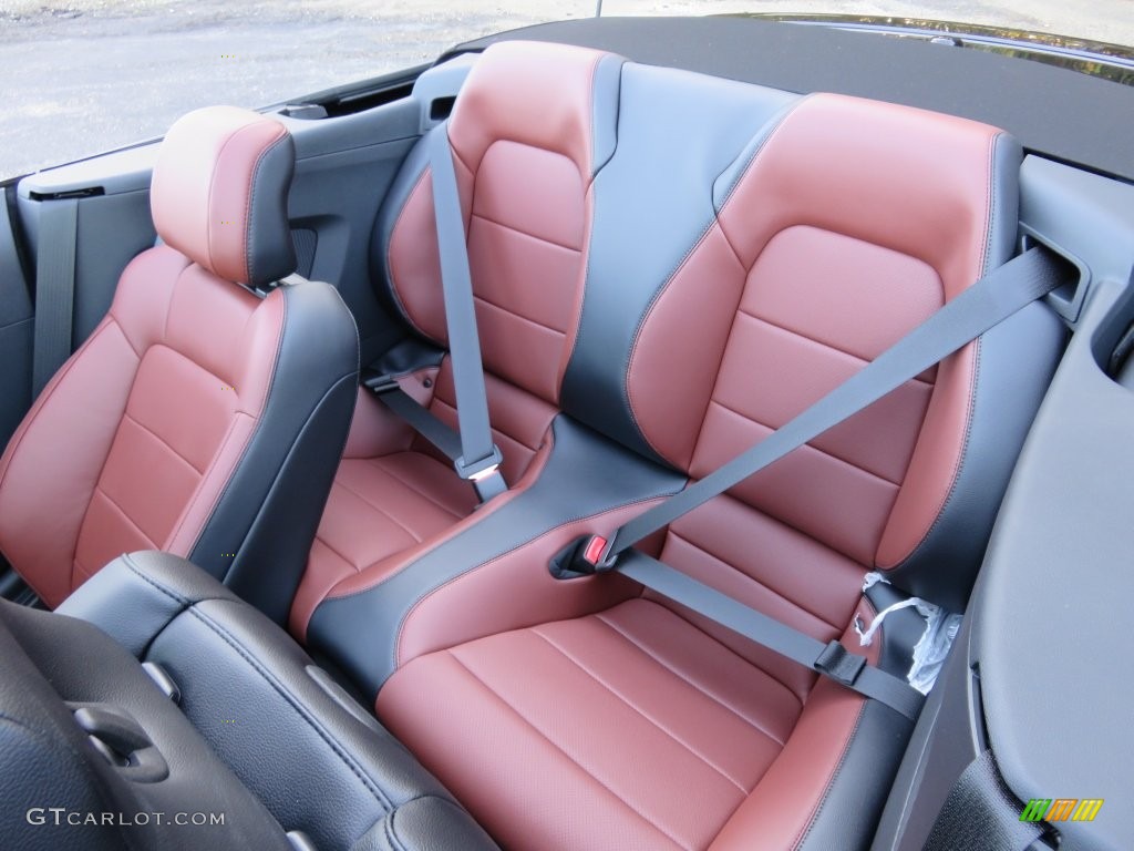 2016 Ford Mustang GT Premium Convertible Rear Seat Photo #108873488