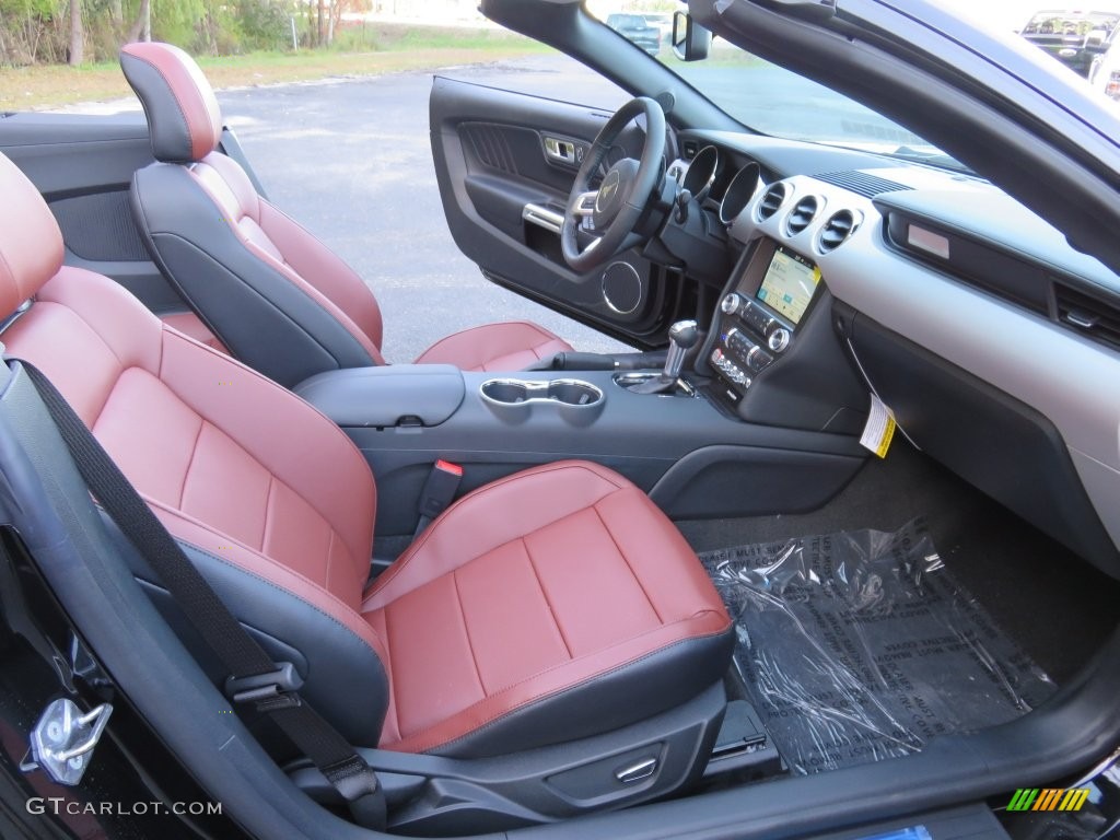 Dark Saddle Interior 2016 Ford Mustang GT Premium Convertible Photo #108873506