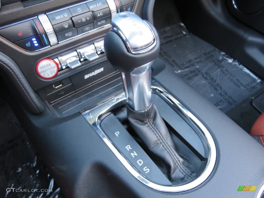 2016 Mustang GT Premium Convertible - Shadow Black / Dark Saddle photo #26