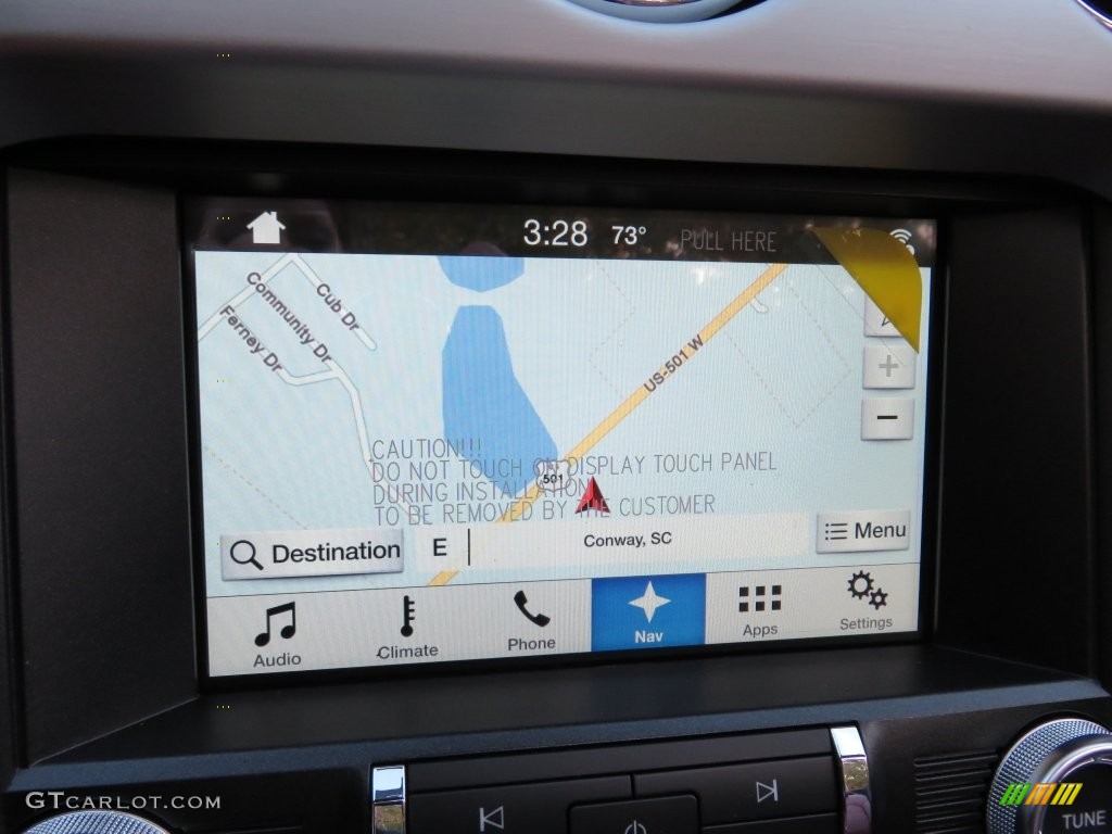 2016 Ford Mustang GT Premium Convertible Navigation Photos