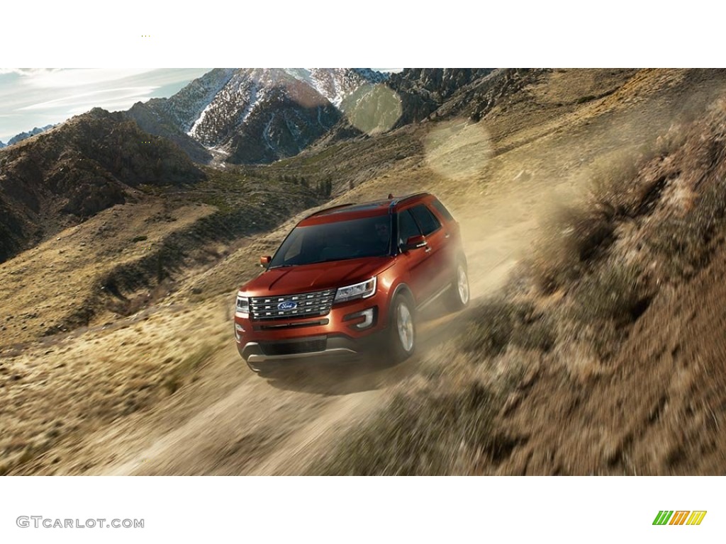 2016 Explorer XLT 4WD - Ingot Silver Metallic / Ebony Black photo #3