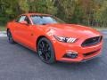 Competition Orange 2016 Ford Mustang GT Coupe Exterior