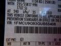 2016 Shadow Black Ford Escape SE 4WD  photo #16