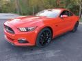 Competition Orange 2016 Ford Mustang GT Coupe Exterior