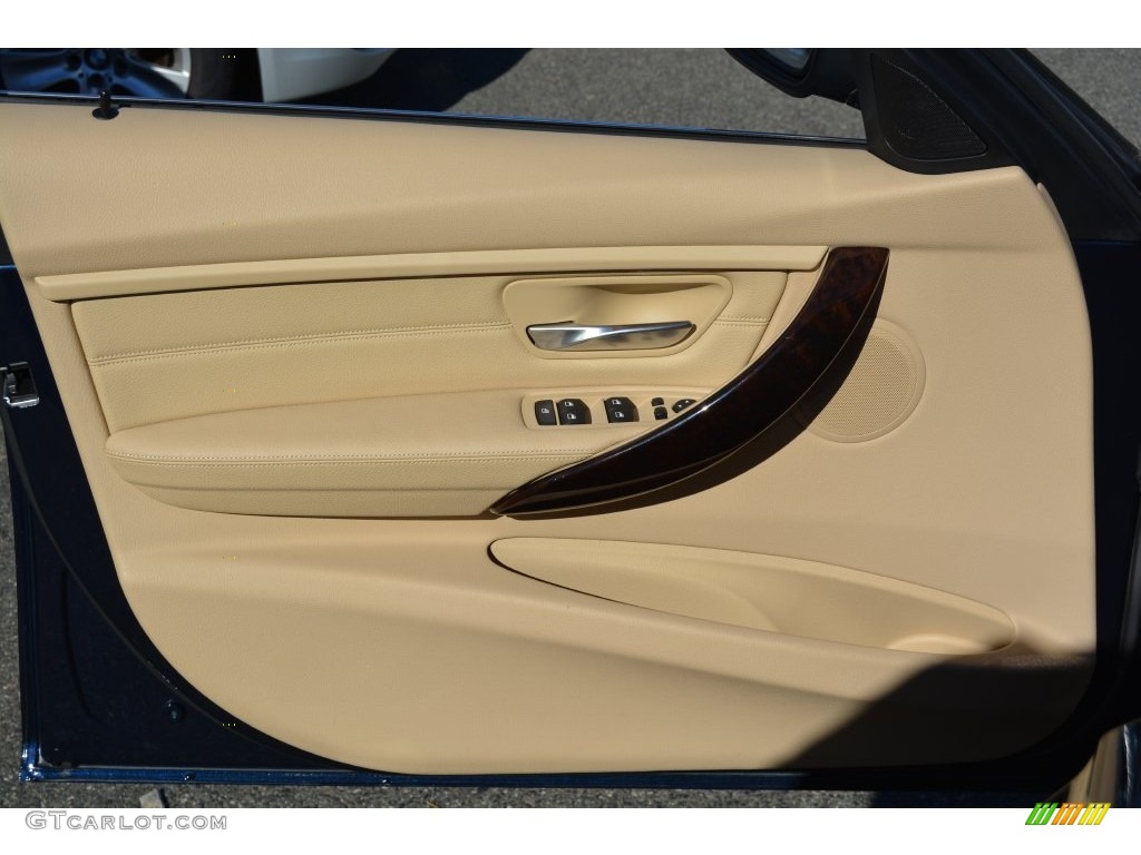 2013 3 Series 328i xDrive Sedan - Imperial Blue Metallic / Venetian Beige photo #9