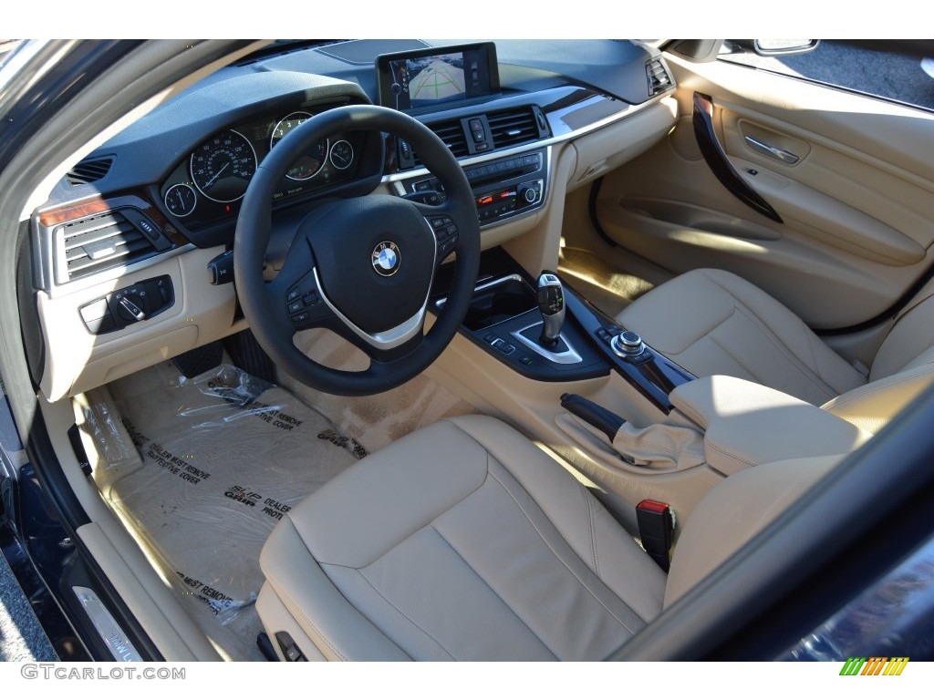 2013 3 Series 328i xDrive Sedan - Imperial Blue Metallic / Venetian Beige photo #11