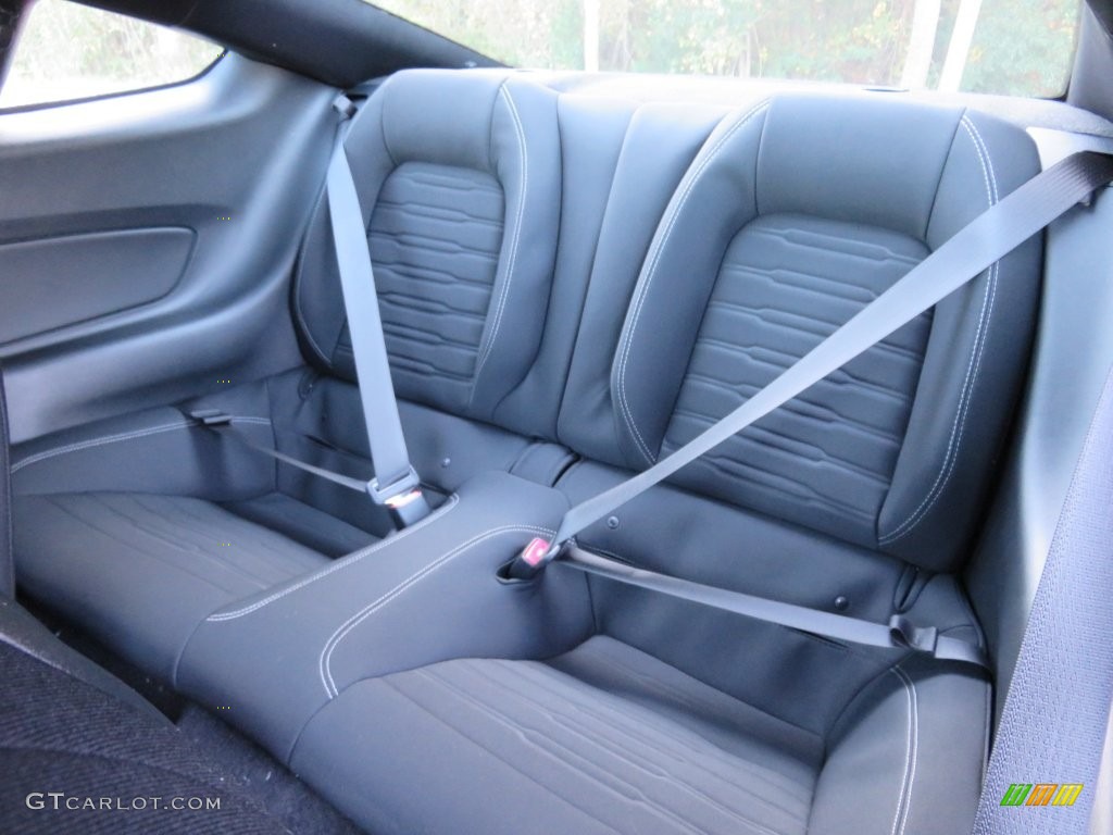 Ebony Interior 2016 Ford Mustang GT Coupe Photo #108874247