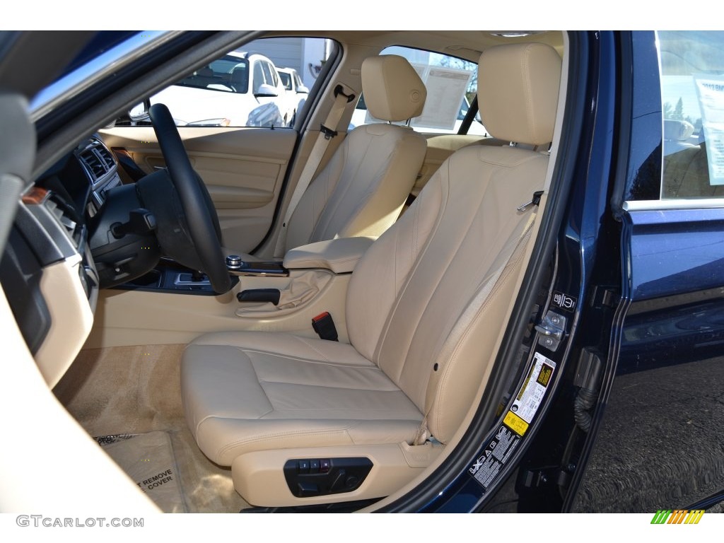 2013 3 Series 328i xDrive Sedan - Imperial Blue Metallic / Venetian Beige photo #14