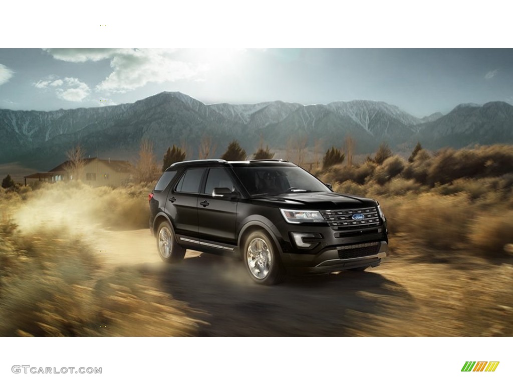 2016 Explorer XLT 4WD - Magnetic Metallic / Ebony Black photo #7