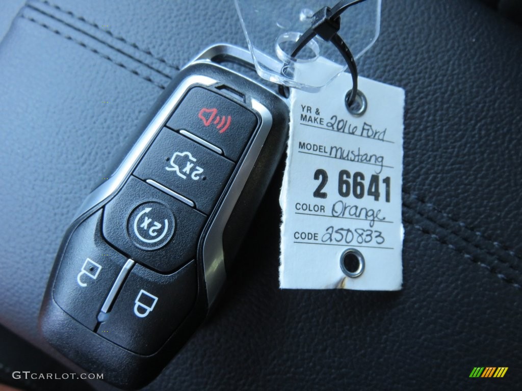 2016 Ford Mustang GT Coupe Keys Photo #108874643