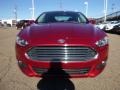 2016 Ruby Red Metallic Ford Fusion SE  photo #8