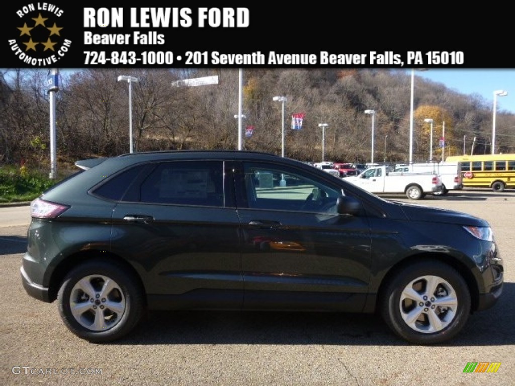 2015 Edge SE AWD - Guard Metallic / Ebony photo #1