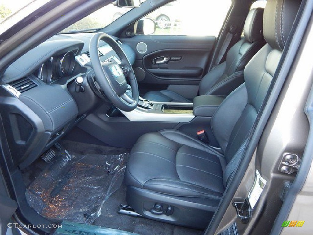 Ebony/Ebony Interior 2016 Land Rover Range Rover Evoque SE Photo #108875557