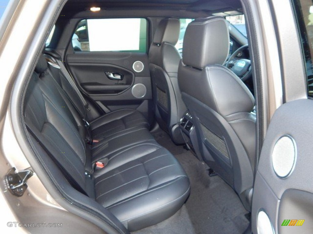 Ebony/Ebony Interior 2016 Land Rover Range Rover Evoque SE Photo #108875758