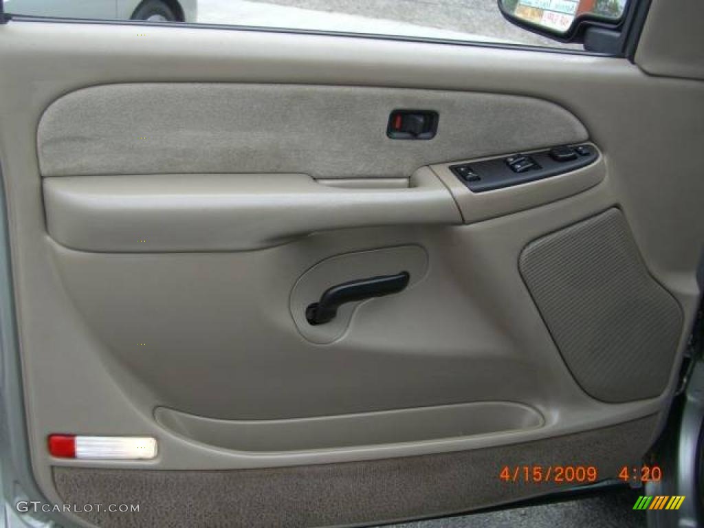 2003 Silverado 1500 LT Extended Cab 4x4 - Light Pewter Metallic / Tan photo #21