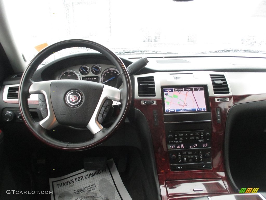 2014 Escalade Premium AWD - White Diamond Tricoat / Ebony/Ebony photo #12