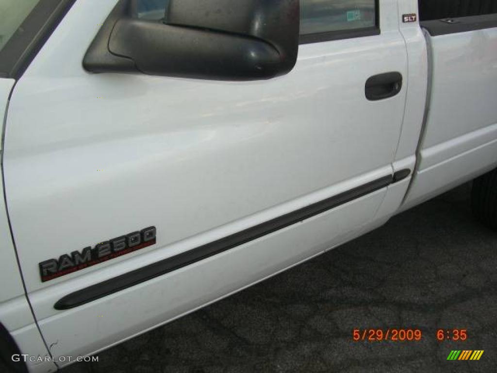 2001 Ram 2500 ST Regular Cab - Bright White / Camel/Tan photo #12